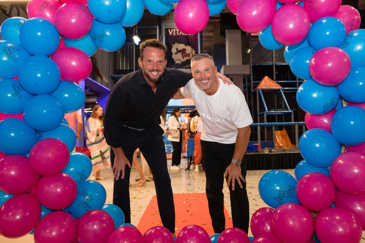 Bývalí hokejisti Richard Lintner a Ľubo Višňovský